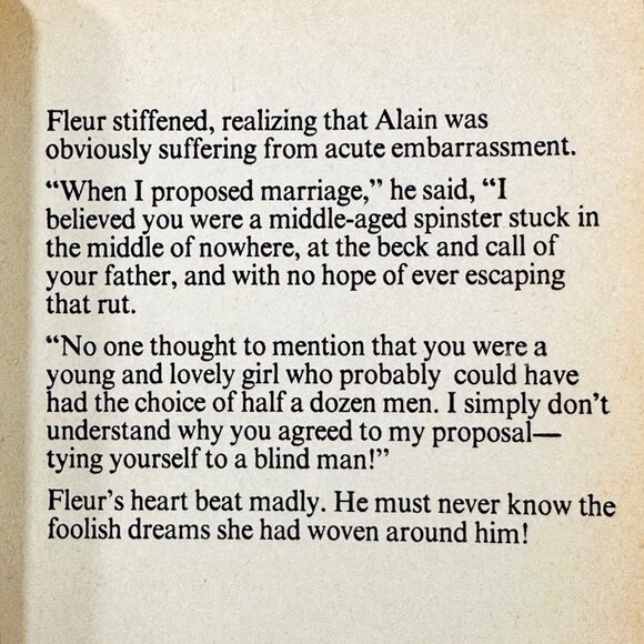 "Chateau Of Flowers" Vintage HC Harlequiin Romance Novel (1971) - Margaret Rome - Picture 5 of 6